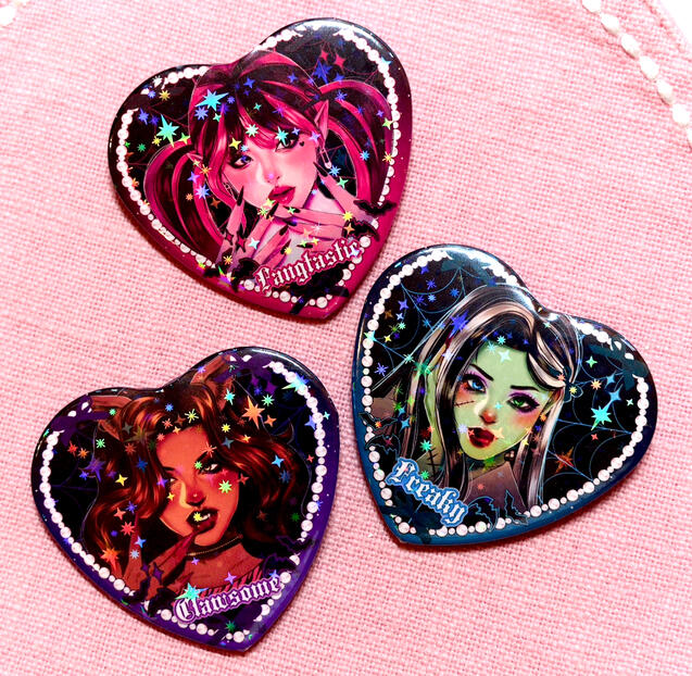 Heart Buttons Heart Buttons
